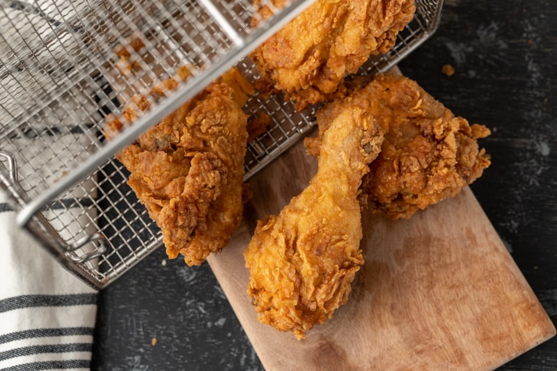 Air fryer cooking healthy meals